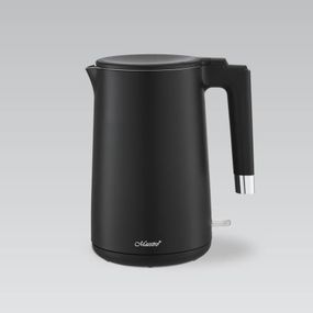 Електрочайник Maestro MR-026-BLACK, 1.7 л, 1800 Вт, з подвійними стінками