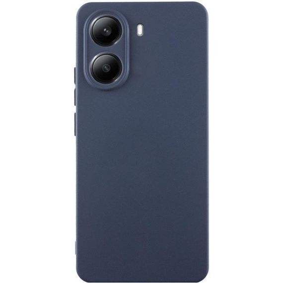 Чохол Silicone Cover Ummi Lakshmi Full Camera (AA) для Motorola Edge 50 Fusion Синій / Midnight Blue