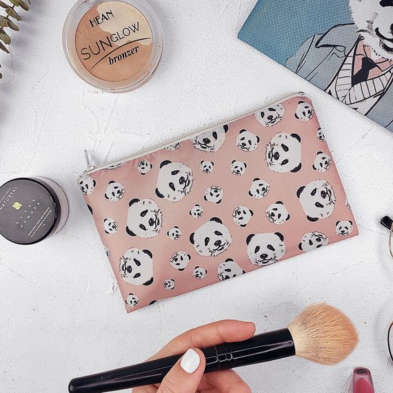 Косметичка жіноча Панда 20х12 см (K_21M012)