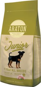 Сухий корм для цуценят усіх порід ARATON JUNIOR All Breeds, 15 кг