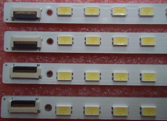 LED підсвітка TV 55" STS550A27-60LED-REV.4 LJ64-02894A STS550A27 SLED-2011SLS55-EQL-L/R-60-2D-REV0.2 4шт. | Зображення 1