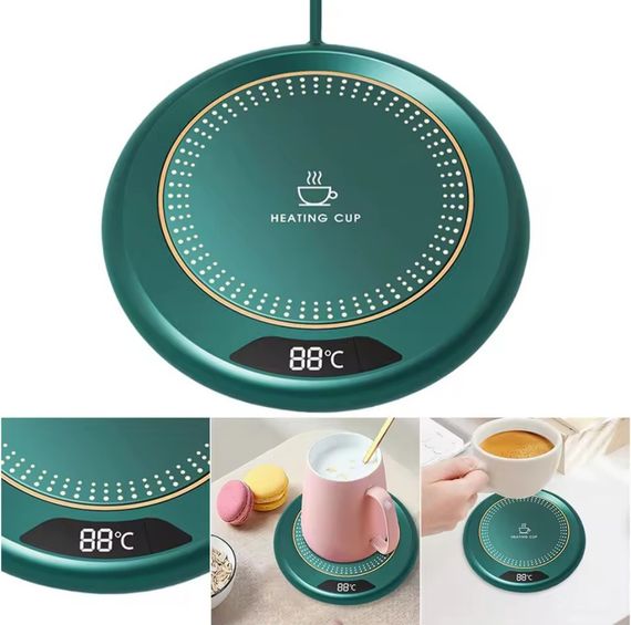 USB-підігрівач для чашки з 3 режимами температури, термостатом | Зображення 2