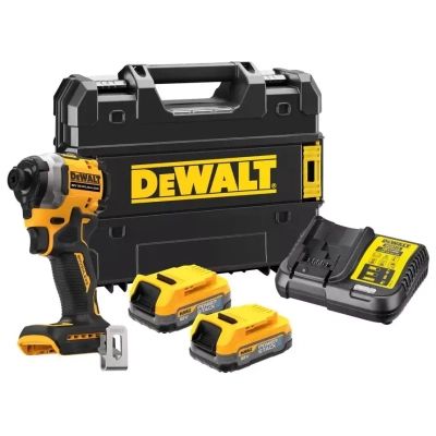 Шуруповерт DeWALT 18 В XR Li-lon PowerStack 2x1.7Ah, 206 Нм, кейс TSTAK (DCF850E2T) | Зображення 6