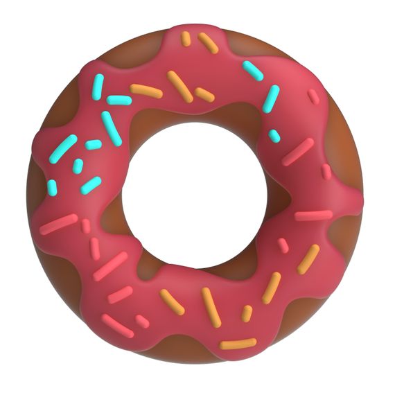 Ерекційне кільце - Pretty Love Berry Super Donut Silicone Cock Ring | Зображення 1