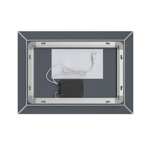 Дзеркало Mixxus Premium CUBIC MR14-80x60-REVERSE (LED Touch, Anti-fog) (MP6648) | Зображення 2