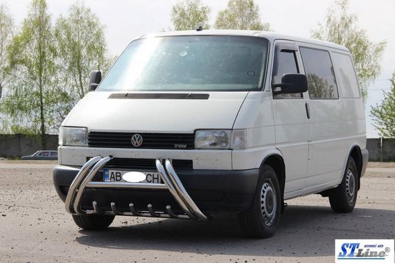 Кенгурятник WT01 (нерж) для Volkswagen T4 Caravelle/Multivan | Зображення 1
