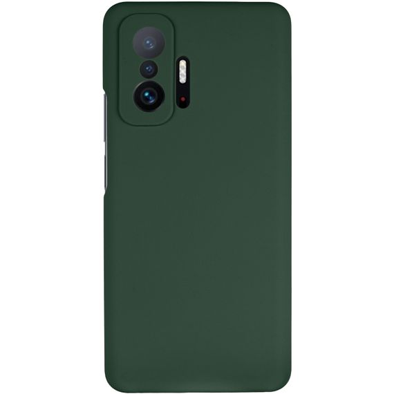 Чохол Silicone Cover Lakshmi Full Camera (AAA) для Xiaomi 11T / 11T Pro Зелений / Cyprus Green | Зображення 1