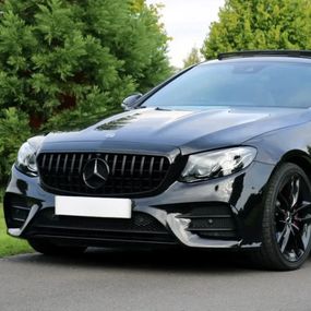 Передня решітка GT Panamericana Black (для Avantgarde/AMG-Line/E43 AMG/E53 AMG 2016-2020) для Mercedes E-class coupe C238 рр