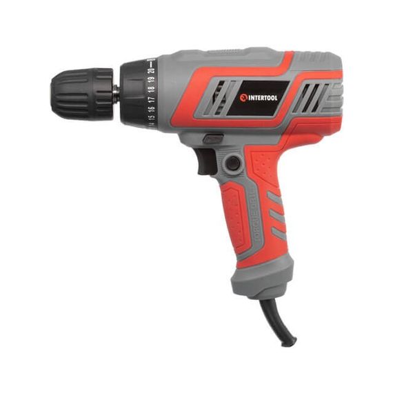 Дриль-шурупокрут електричний 320 Вт INTERTOOL DT-0103 | Зображення 1