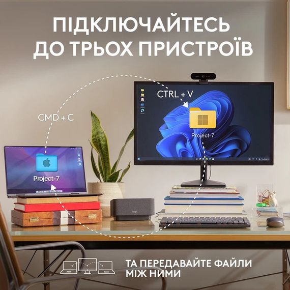 Миша комп'ютерна бездротова Logitech MX Anywhere 3S Graphite L910-006929 графітова | Зображення 7