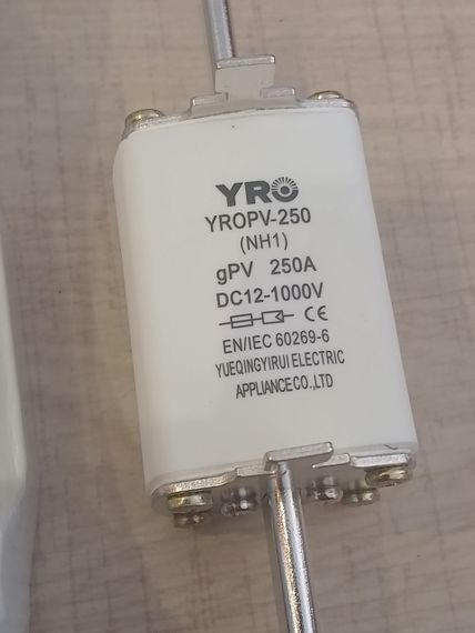 Ножовий запобіжник DC до 250a 1000v комплект для АКБ сонячного поля | Зображення 7