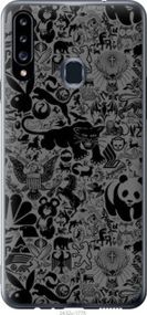 Чохол для Samsung Galaxy A20s A207F з пластику FCh_011116