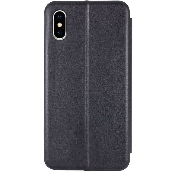 Кожаный чехол-книжка Classy для Apple iPhone X / XS (5.8") Черный | Зображення 1