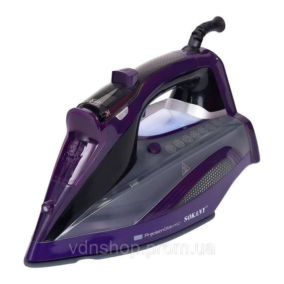 Праска з парою ручна з автовідключенням професійна для одягу 2400 Вт Sokany SK-11031 | Зображення 2