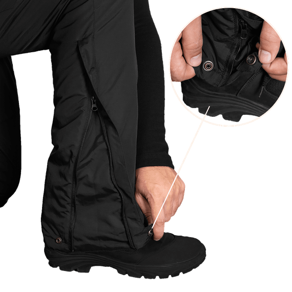Зимові штани Patrol RainWall Чорні (8337), 4XL | Зображення 9