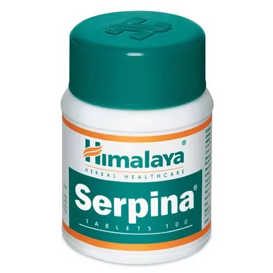 Серпина Хималаи, Serpina Himalaya, 100 таб, успокоительное