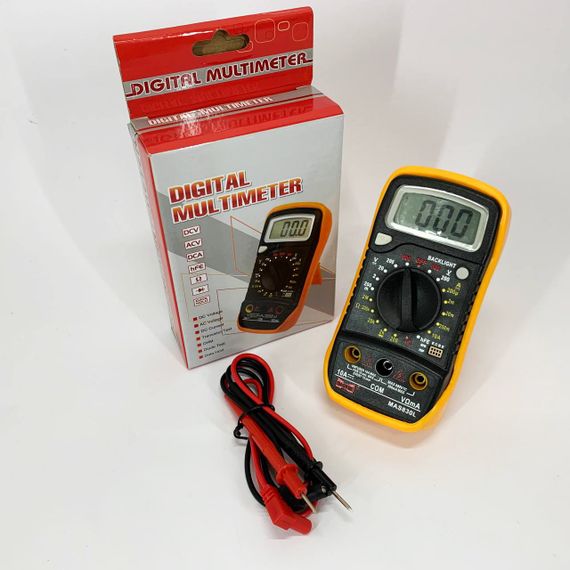 Мультиметр цифровий універсальний цифровий тестер HAOYUE MAS830L, Тестер напруги постійного струму CL-31