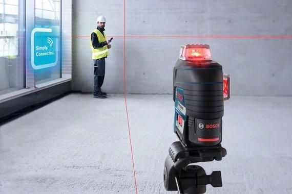 Лазерний нівелір Bosch GLL 3-80 C Professional + BT 150 (0601063R01) | Зображення 4