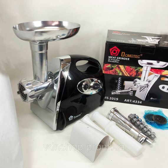 М'ясорубка електрична для м'яса, Електром'ясорубки з металевими шестернями 'ясорубка-шатковка-терка FX-22 | Зображення 5