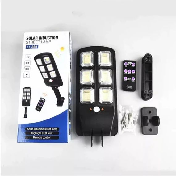 Вуличний Led прожектор сенсорний із сонячною панеллю і пультом XPRO LL-660 (MER-15371_313) | Зображення 5