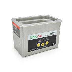 Ультразвукова ванна BAKKU BK2400 Один режим роботи (35W), металевий корпус, металева кришка (220*155*167) 1, 2 кг