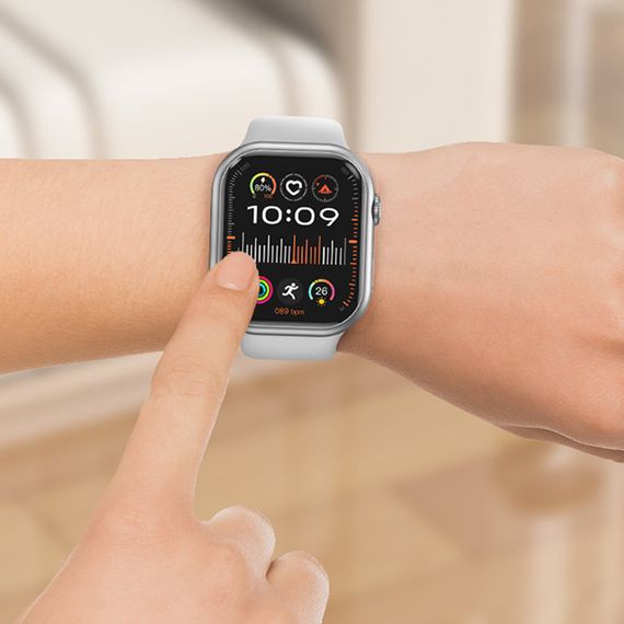 Смарт-годинник Hoco Smart Watch Y23 Smart sports watch (call version) Silver | Зображення 3