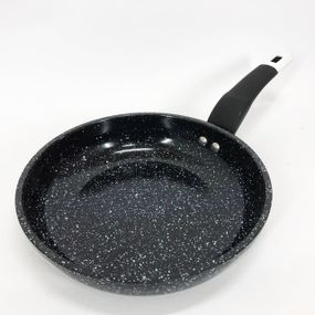 Сковорода UNIQUE UN-5134 22 см. без крышки, устойчивая к царапинам и сколам сковорода, с антипригарным покрытием