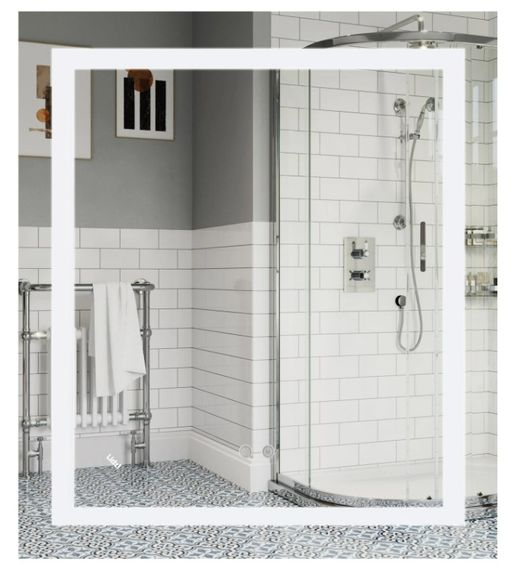 Дзеркало Lidz Kubis з LED-підсвічуванням Touch LD78LF9048070