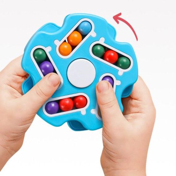 Антистрес – головоломка IQ Ball для дітей Fidget Spinner Magic Cube | Зображення 3