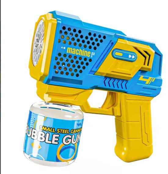 Игрушечный пистолет Бластер генератор мыльных пузырей Bubble Gun | Зображення 3