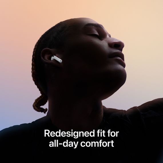 Навушники Apple AirPods 4 (MXP63ZE/A) | Зображення 2