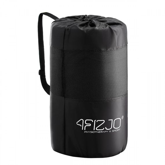 Килимок акупунктурний 4FIZJO Аплікатор Кузнєцова з валиком 128 x 48 см Black/Orange 4FJ0049 (P-5907222931776) | Зображення 1