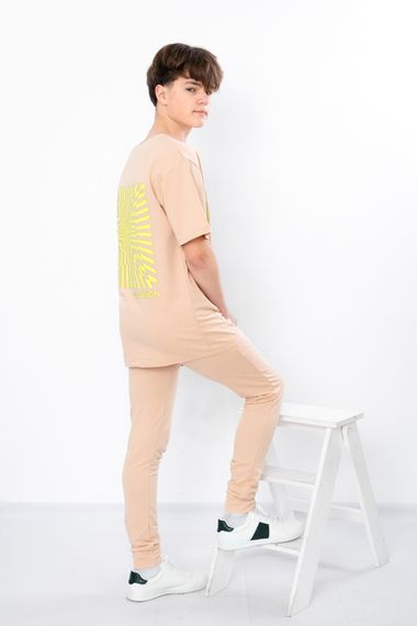 Костюм для хлопчика (підлітковий) Носи своє 158 Бежевий (p-13855-154902) | Зображення 3