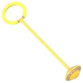 Скакалка на одну ногу LED Жовта