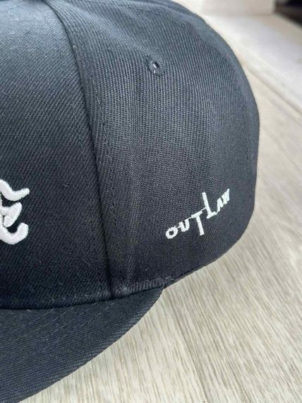 Кепка снепбек (Snapback) Thug Life  Чорний 56-61р (9001) | Зображення 1