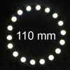 Светодиодное кольцо LED ring SMD 5050 110mm (612Lm) 7.56W | Зображення 2