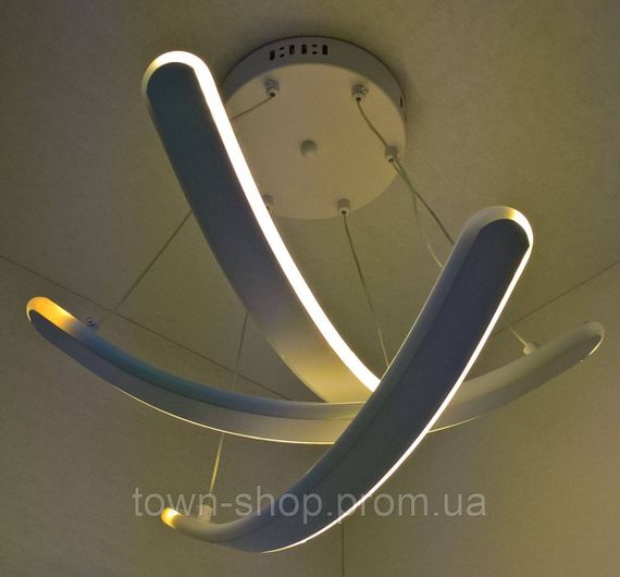 Люстра потолочная LED с пультом A6223/3 Белый 25-90х46х46 см. | Зображення 2
