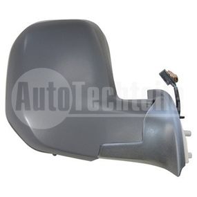 Зеркало правое (эл. с подогревом) Citroen Berlingo 08-12/ Peugeot Partner 08-12 (под покраску), AutoTechteile, 503 0004, 9240998