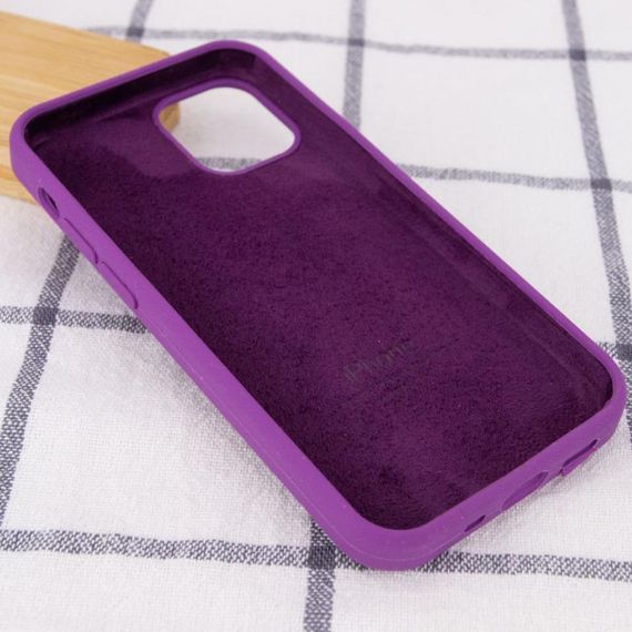 Чохол Silicone Case Full Protective (AA) для Apple iPhone 13 mini (5.4") Фіолетовий / Grape | Зображення 2