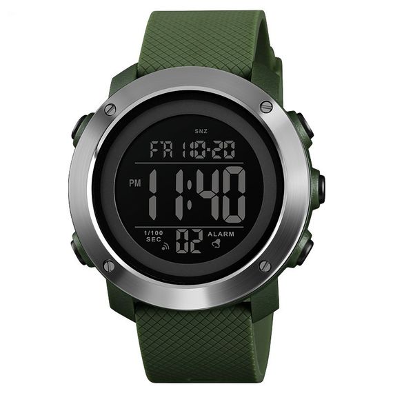 Чоловічий годинник Skmei 1416AGBK Army Green-Black