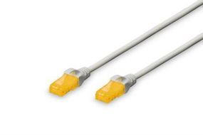 Патч-корд DIGITUS cat.6A U-UTP, 2м, AWG 26/7, Cu, LSZH, серого цвета (DK-1613-A-020)
