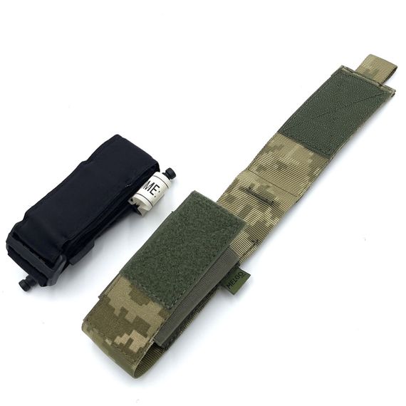 Подсумок под турникет на резинке IRR CORDURA 500D Пиксель ММ-14 (pixel) Molle | Зображення 3