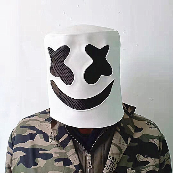 Маска діджея Маршмеллоу Зефіра Dj Marshmello (sv3091)