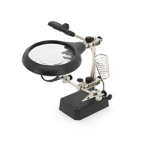Тримач "третя рука" TE-800+LED, діамерт 60мм, 3.5-12X, Box