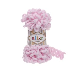 Пряжа Alize Puffy 31 алізе пуффі плюшева
