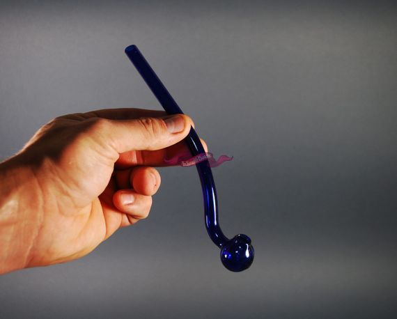 Стеклянная трубка Oil Sherlock Color Зеленый | Зображення 4