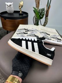 Кросівки Originals Campus 00s Black White Beige , В'єтнам 40 25.5 см