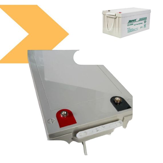 Акумуляторна батарея 12В 100Ач Jarrett GEL Battery 250Ah (234564845_11088) | Зображення 1