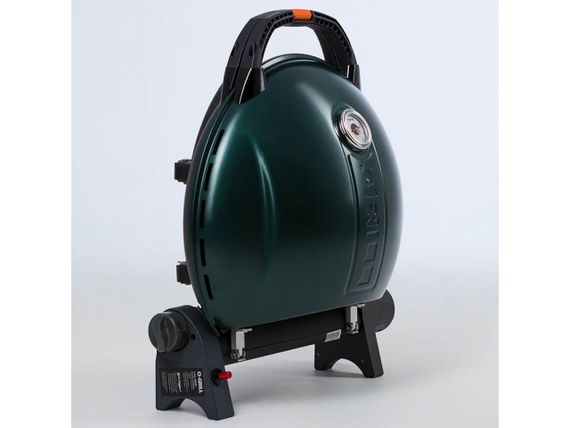 КОМПЛЕКТ Портативний переносний газовий гриль O-GRILL 900, зелений + шланг в подарунок! Код: 013371 | Зображення 3
