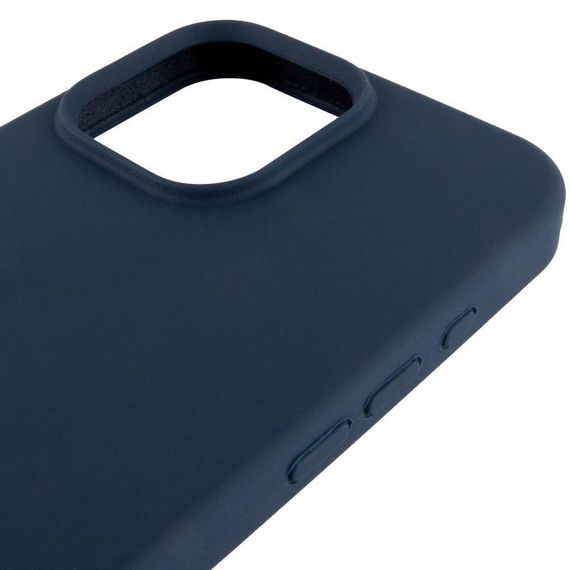 Чехол Silicone Case Full Protective (AA) для Apple iPhone 14 Pro (6.1") Синий / Deep navy | Зображення 3